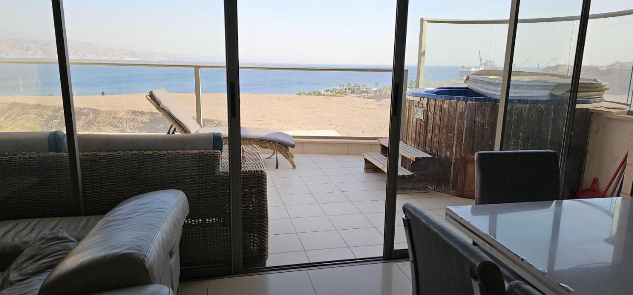 Top-Luxury Exclusive Аpt With Jacuzzi In Front Of The Sea إيلات المظهر الخارجي الصورة